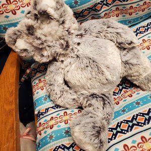 custom gray bear clay face